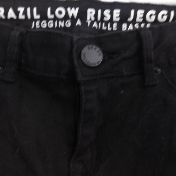 SWS, Black, Brazilian Low Rise Jeggings, small - Picture 2 of 5